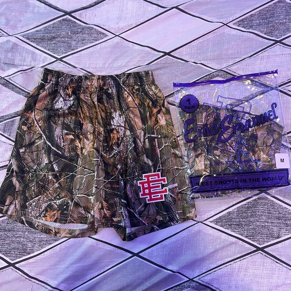 Eric Emanuel Shorts Camo